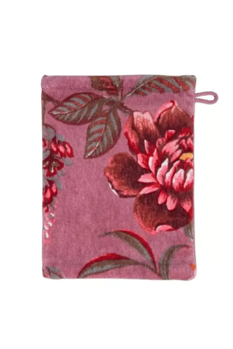 Waschlappen|Pip Studio Waschlappen Set/3 Secret Garden Mauve 16X22Cm Violett