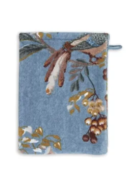 Waschlappen|Pip Studio Waschlappen Set/3 Secret Garden 16X22Cm Blau