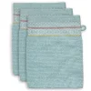 Waschlappen|Pip Studio Waschlappen Set/3 Soft Zellige 16X22 Cm Blau