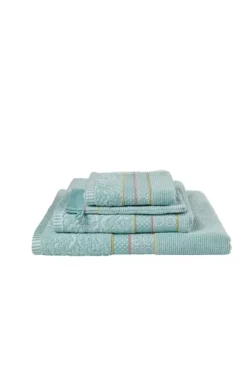 Waschlappen|Pip Studio Waschlappen Set/3 Soft Zellige 16X22 Cm Blau