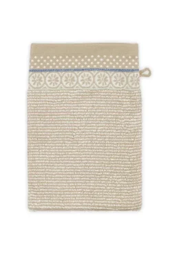 Waschlappen|Pip Studio Waschlappen Set/3 Soft Zellige 16X22 Cm Khaki