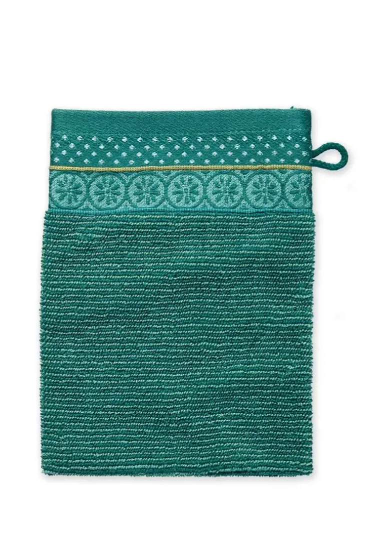Waschlappen|Pip Studio Waschlappen Set/3 Soft Zellige 16X22 Cm Grun