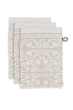 Waschlappen|Pip Studio Waschlappen Set/3 Tile De Pip 16X22 Cm Khaki