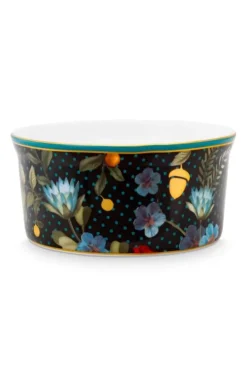 Backgeschirr|Pip Studio Winter Wonderland Auflaufform Dunkel Blau