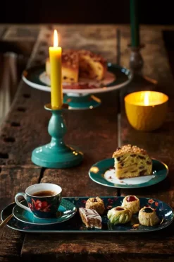 Espresso Tasse|Pip Studio Winter Wonderland Espresso Tasse & Untertasse Dunkelblauw