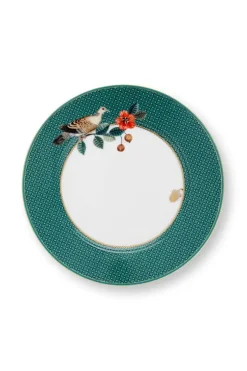 Gebäckteller|Pip Studio Winter Wonderland Gebäckteller Grun 17Cm