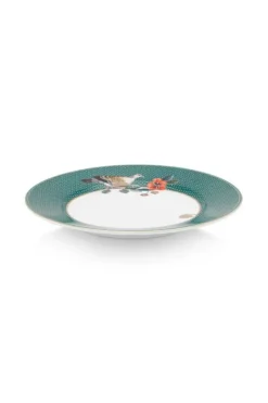 Gebäckteller|Pip Studio Winter Wonderland Gebäckteller Grun 17Cm