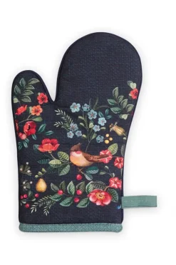 Ofenhandschuhe|Pip Studio Winter Wonderland Ofenhandschuh Dunkelblau