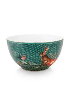 Schalen|Pip Studio Winter Wonderland Schale Grun 15 Cm