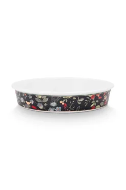 Backgeschirr|Pip Studio Winter Wonderland Servierschale Runden Dunkelblau