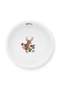 Backgeschirr|Pip Studio Winter Wonderland Servierschale Runden Dunkelblau