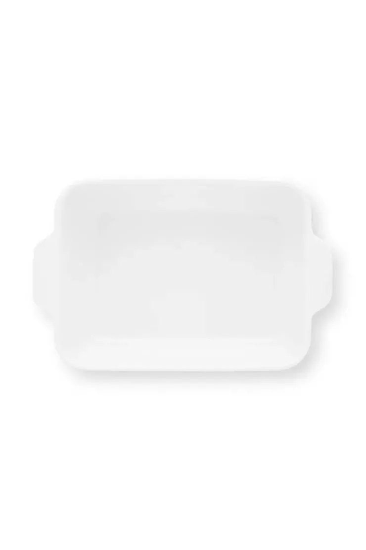 Backgeschirr|Pip Studio Winter Wonderland Servierschale Rechteckig Klein Grun