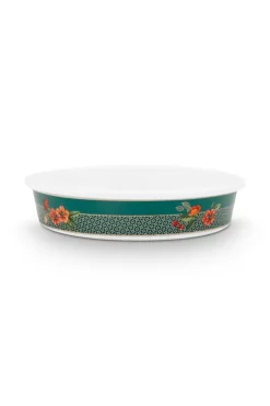 Backgeschirr|Pip Studio Winter Wonderland Servierschale Runden Grun