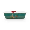 Backgeschirr|Pip Studio Winter Wonderland Servierschale Rechteckig Gros Grun