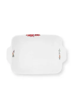 Backgeschirr|Pip Studio Winter Wonderland Servierschale Rechteckig Gros Grun