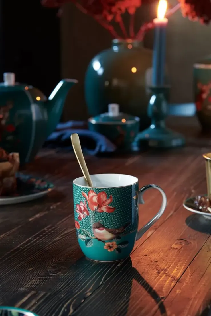 Porzellan Sets|Pip Studio Winter Wonderland Set/2 Tassen Klein Grun