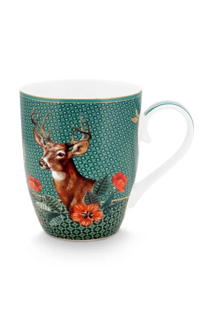 Teetassen|Pip Studio Winter Wonderland Tasse Gross Grun
