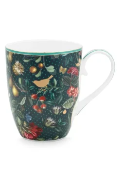 Teetassen|Pip Studio Winter Wonderland Tasse Gross Dunkel Blau