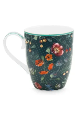 Teetassen|Pip Studio Winter Wonderland Tasse Gross Dunkel Blau