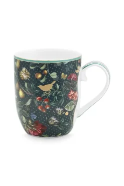 Kaffeetassen|Pip Studio Winter Wonderland Tasse Klein Dunkelblau
