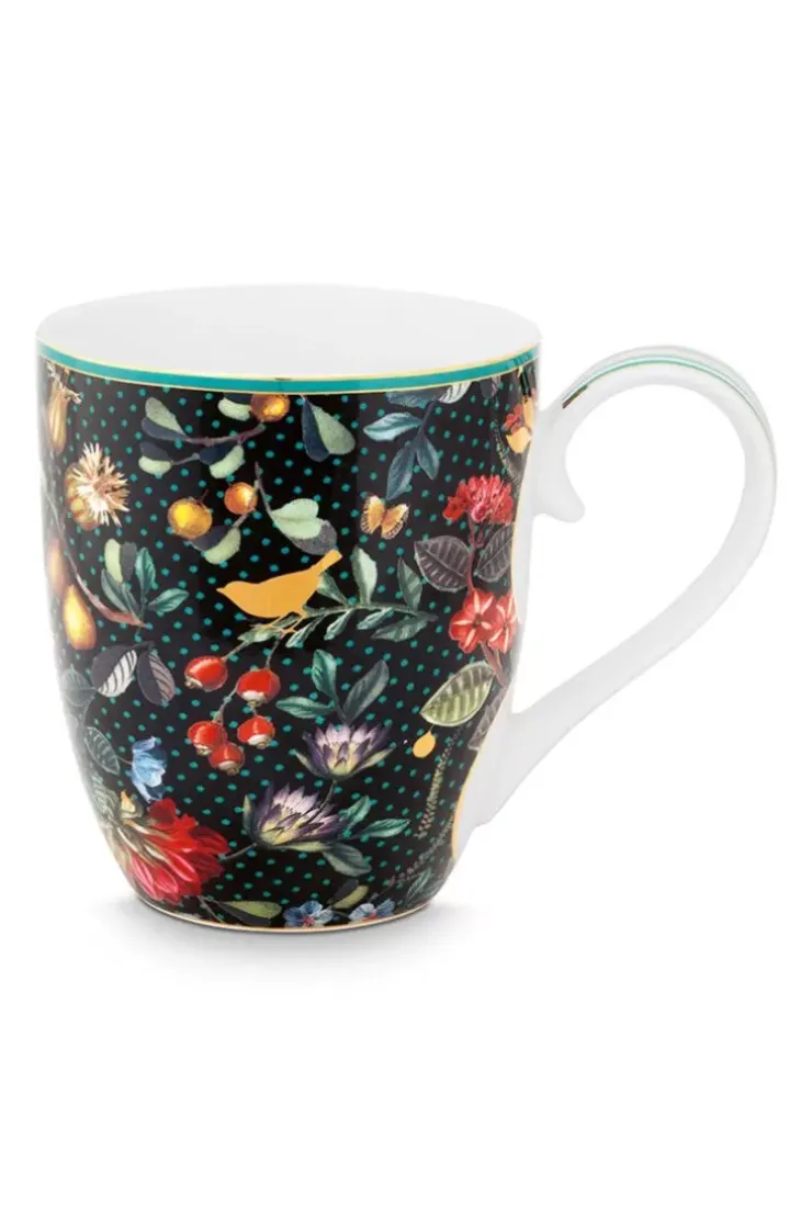 Teetassen|Pip Studio Winter Wonderland Tasse Xl Dunkelblau
