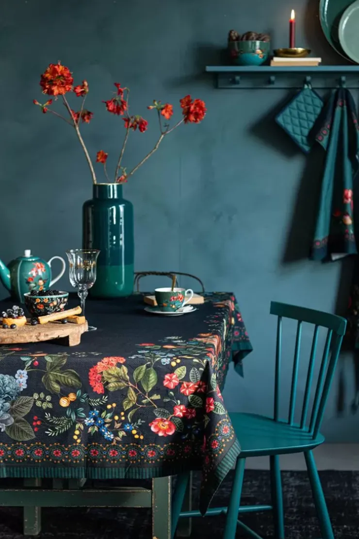 Tischtuch|Pip Studio Winter Wonderland Tishtuch Dunkelblau