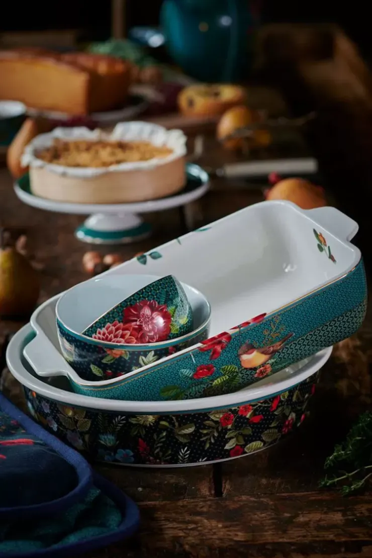 Tortenteller|Pip Studio Winter Wonderland Tortenteller Klein Grun