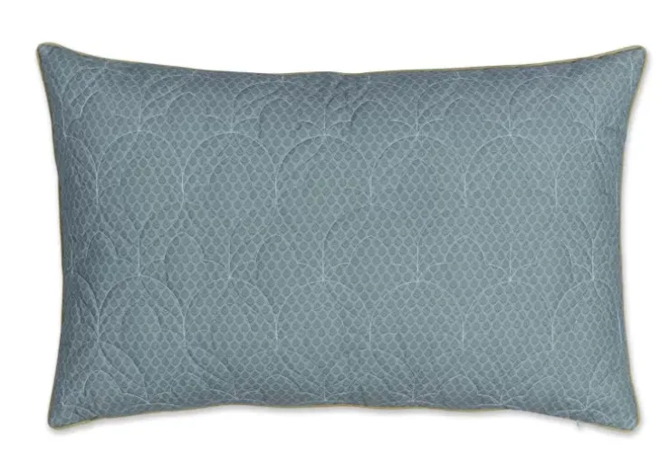 Bettkissen|Pip Studio Zierkissen Quilted Autunno Hell Blau