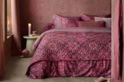 Bettkissen|Pip Studio Zierkissen Quilted Il Mosaico Dunkelrot