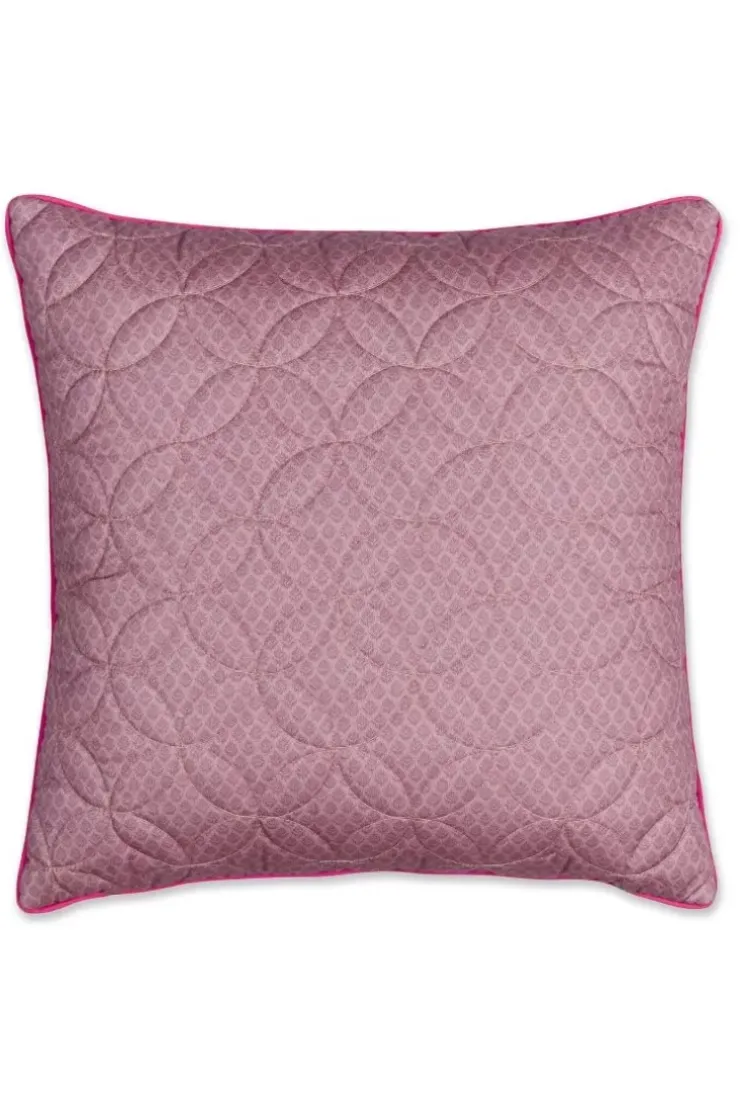 Bettkissen|Pip Studio Zierkissen Quilted Il Mosaico Dunkelrot