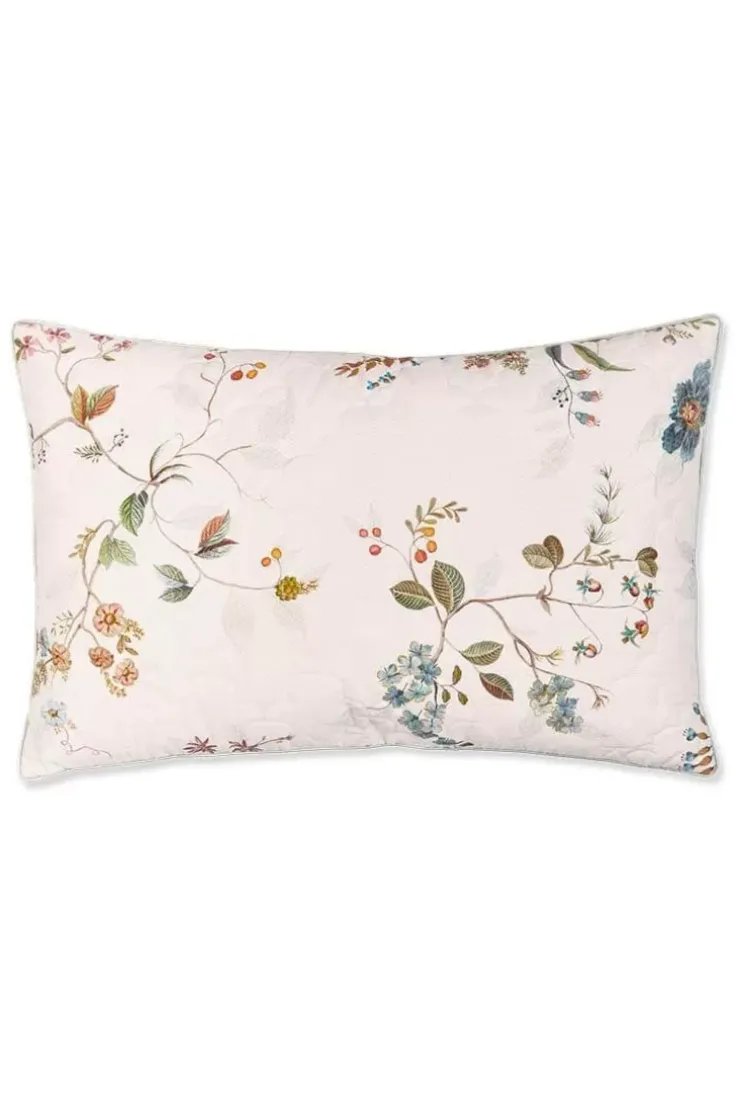 Zierkissen|Pip Studio Zierkissen Quilted Kawai Flower Weiss
