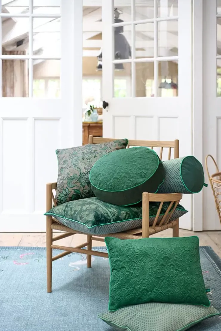 Zierkissen|Pip Studio Zierkissen Quiltey Days Grun