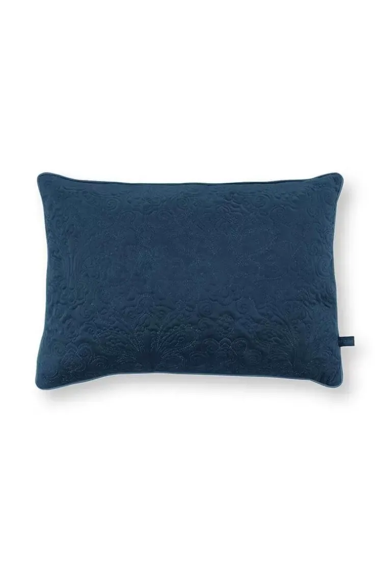 Zierkissen|Pip Studio Zierkissen Quiltey Days Dunkel Blau