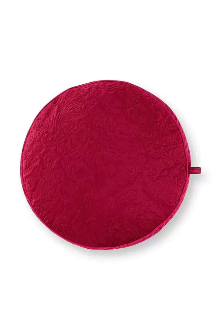 Zierkissen|Pip Studio Zierkissen Rund Quiltey Days Rosa