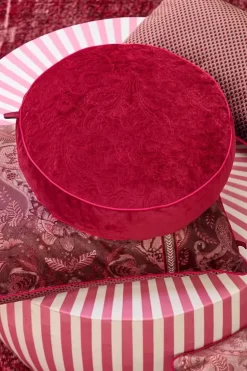 Zierkissen|Pip Studio Zierkissen Rund Quiltey Days Rosa