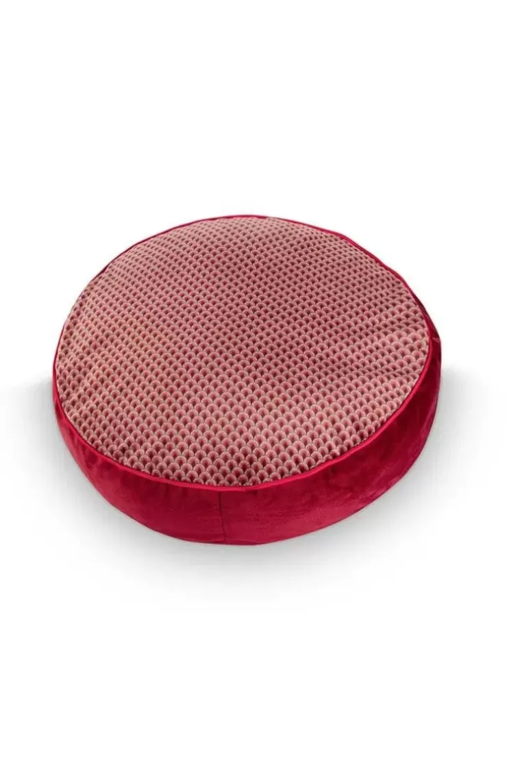 Zierkissen|Pip Studio Zierkissen Rund Quiltey Days Rosa