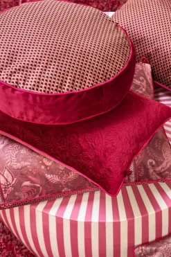 Zierkissen|Pip Studio Zierkissen Rund Quiltey Days Rosa
