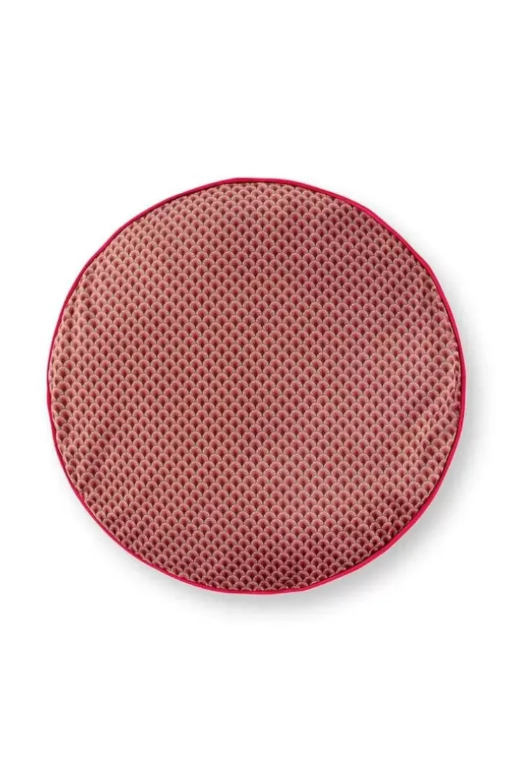 Zierkissen|Pip Studio Zierkissen Rund Quiltey Days Rosa