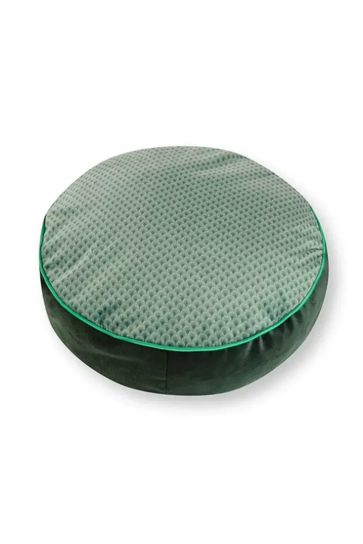Zierkissen|Pip Studio Zierkissen Rund Quiltey Days Grun