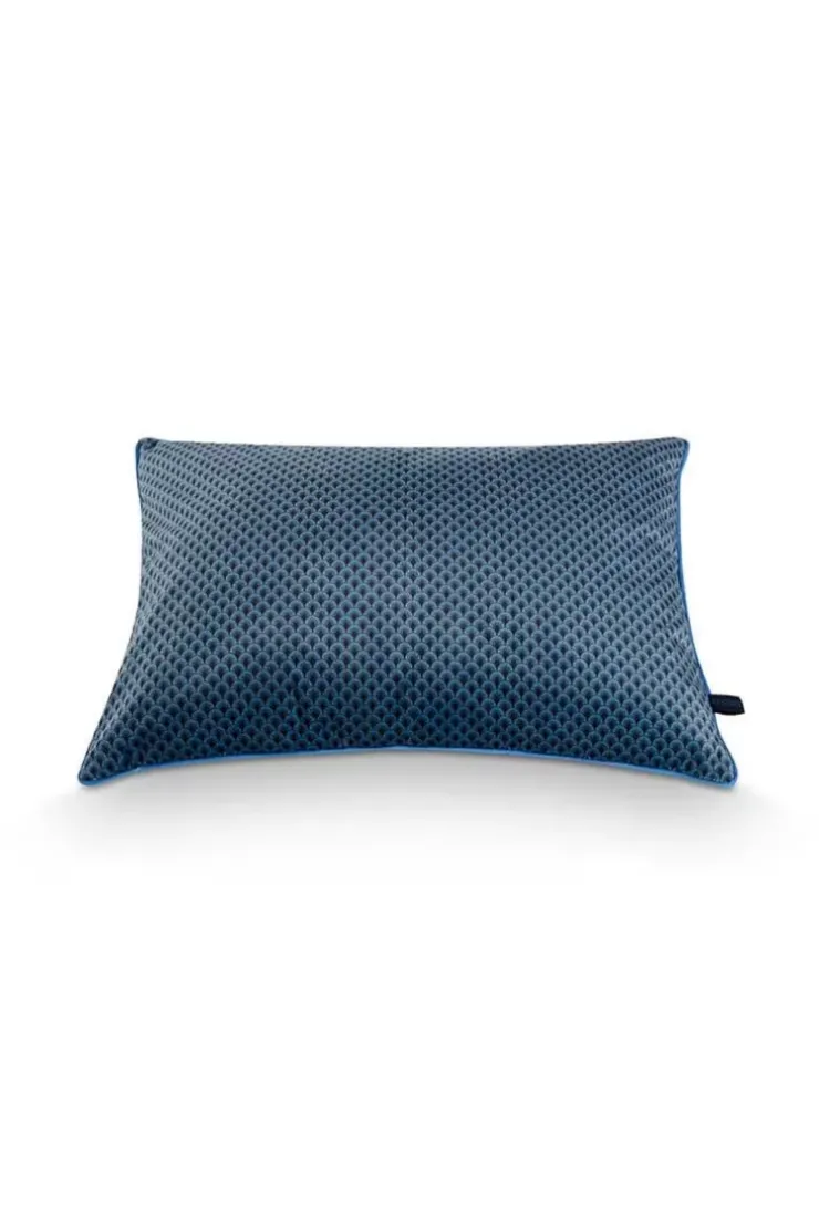 Zierkissen|Pip Studio Zierkissen Suki Dunkel Blau
